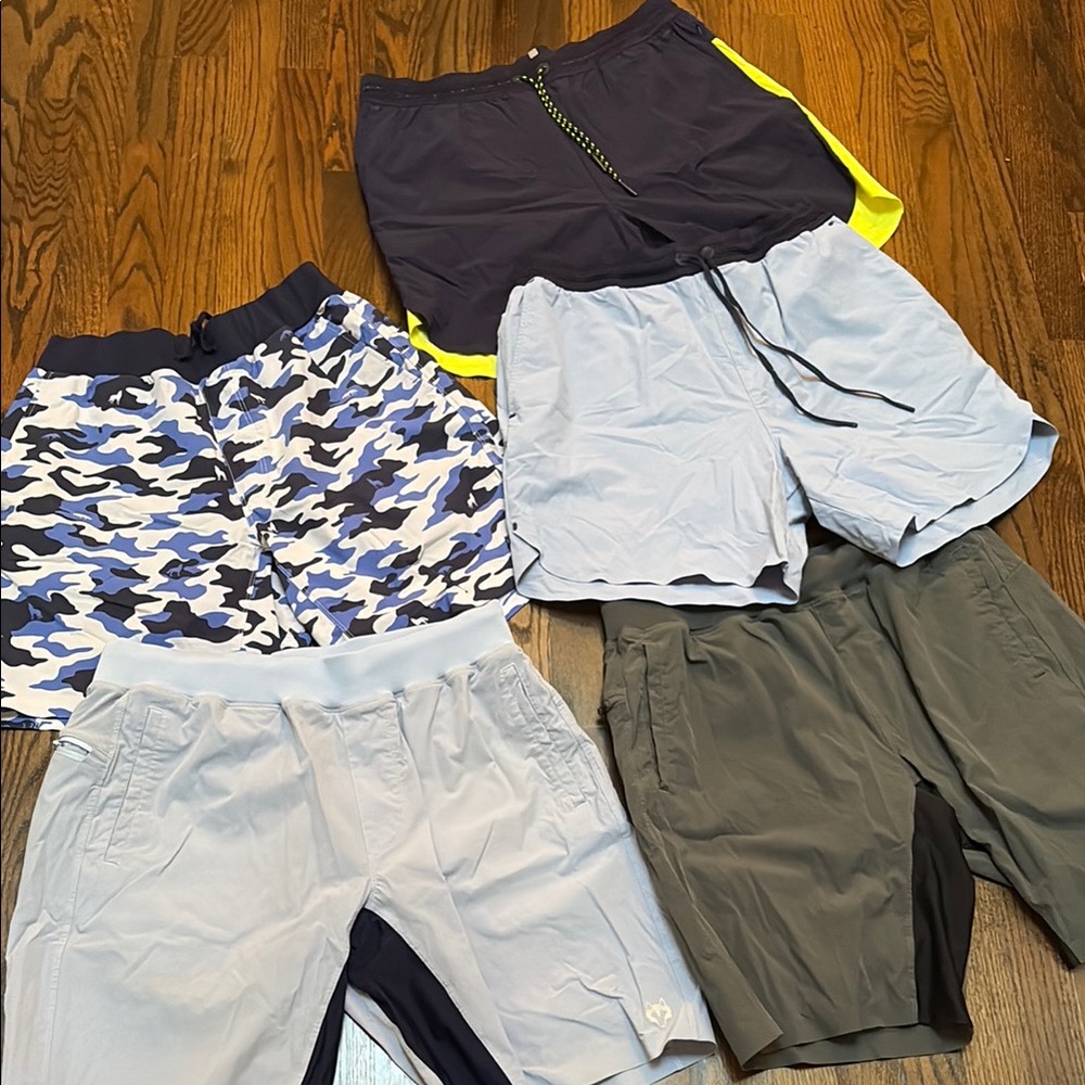 5 pairs of Greyson shorts